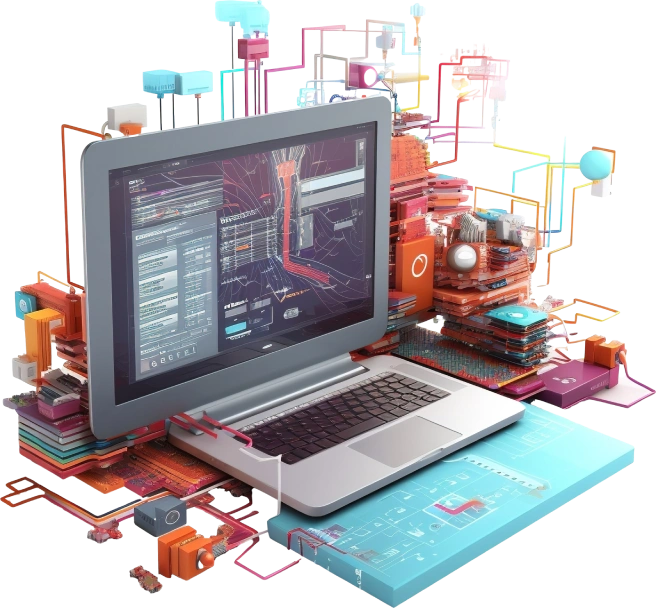 Web Development Isometric image